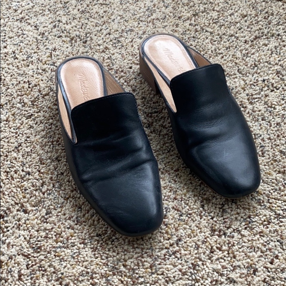 Leather Madewell Mules